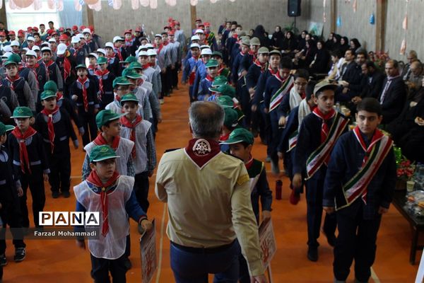 برگزاری مانور تشکیلاتی یاوران انقلاب در چهاردانگه