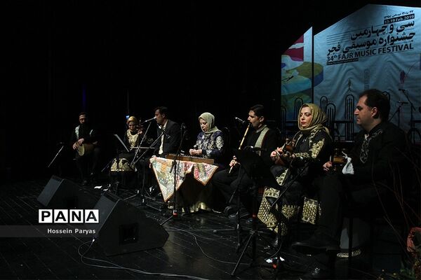 اولین شب سی و چهارمین جشنواره موسیقی فجر