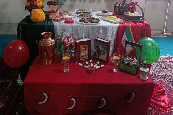 وقتی انارها لبخند زدند؛ یلدای دبیرستان ساره شورآفرین شد