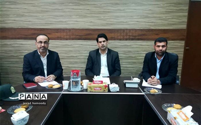 نشست شورای آموزش وپرورش شهرستان حمیدیه باحضورسرپرست فرمانداری
