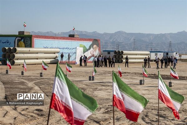 آغاز عملیات انتقال آب خلیج فارس به لامرد