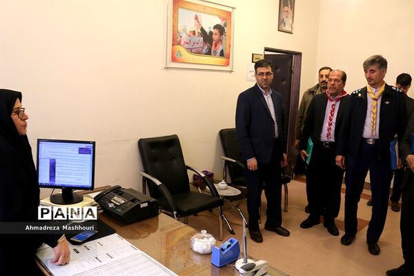نظارت و بازدید معاون سازمان دانش‌آموزی کشور و هیئت همراه از ساختمان اداری سازمان دانش‌آموزی استان آذربایجان‌شرقی
