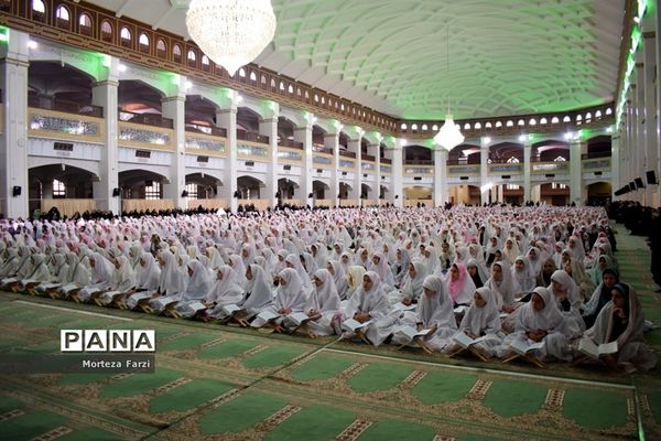 همایش 4000 نفری دانش آموزان تبریز در طرح ملی حفظ جزِ, سی ام قرآن