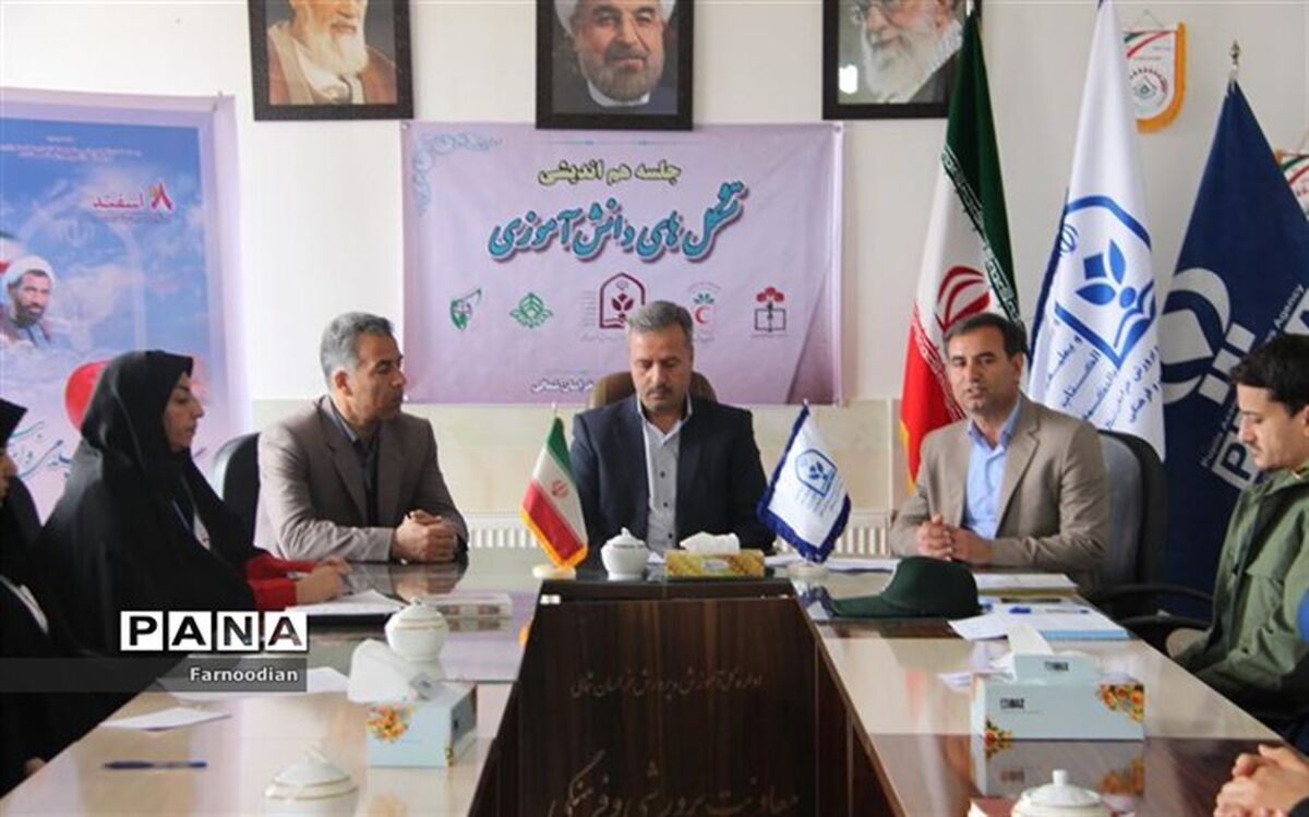جلسه هم اندیشی تشکل های دانش آموزی خراسان شمالی در هفته گرامیداشت امور تربیتی