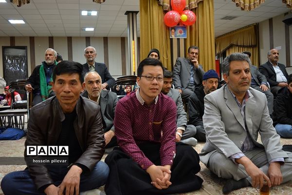 برگزاری جشن گلریزان در مجتمع ابن حسام بیرجند