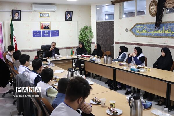 جلسه آموزشی خبرنگاران دانش‌آموزی پانا شهر قدس