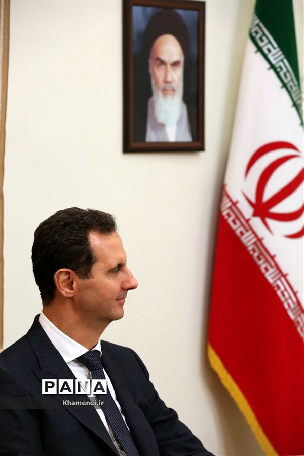 دیدار رئیس جمهور سوریه با مقام معظم رهبری