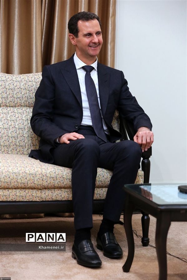 دیدار رئیس جمهور سوریه با مقام معظم رهبری