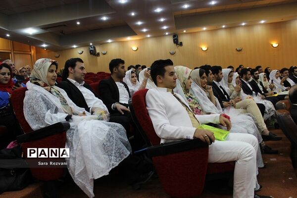 جشن بزرگ ازدواج دانشجویی در دانشگاه آزاد اسلامی واحد اسلامشهر