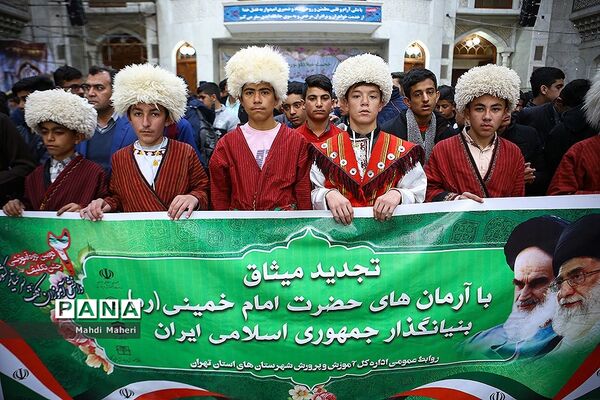 آیین اختتامیه دومین دوره آموزشی جشن تکلیف دانش‌آموزان مکلف پسر عشایر