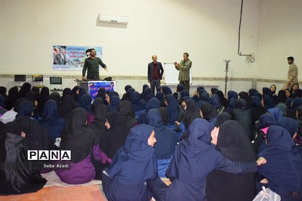 برگزاری اردو آمادگی دفاعی در گله دار