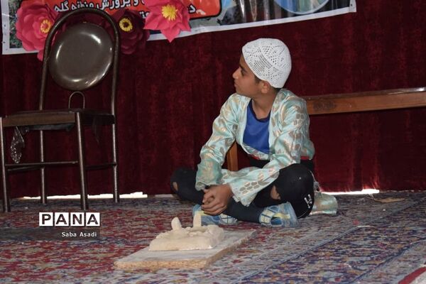 برگزاری مسابقات گلستان خوانی در گله دار