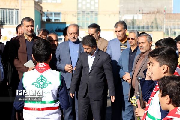 جشن نیکوکاری دردبستان پسرانه سما شهرستان بیرجند