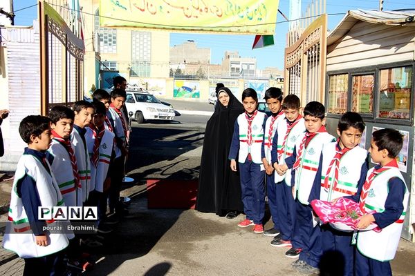 جشن نیکوکاری دردبستان پسرانه سما شهرستان بیرجند