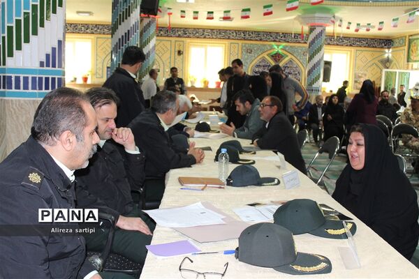 ملاقات مردمی فرمانده انتظامی غرب استان تهران در شهرقدس