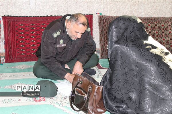 ملاقات مردمی فرمانده انتظامی غرب استان تهران در شهرقدس