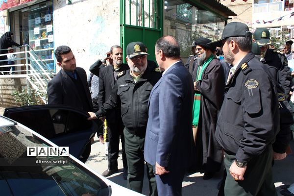 ملاقات مردمی فرمانده انتظامی غرب استان تهران در شهرقدس