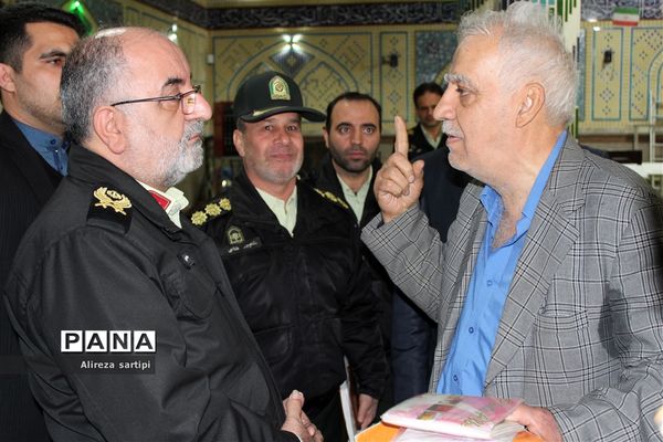 ملاقات مردمی فرمانده انتظامی غرب استان تهران در شهرقدس