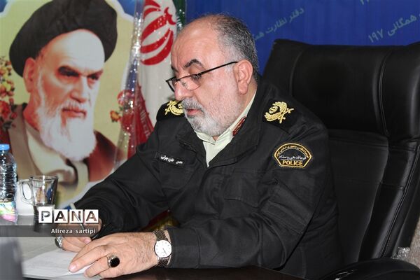 ملاقات مردمی فرمانده انتظامی غرب استان تهران در شهرقدس