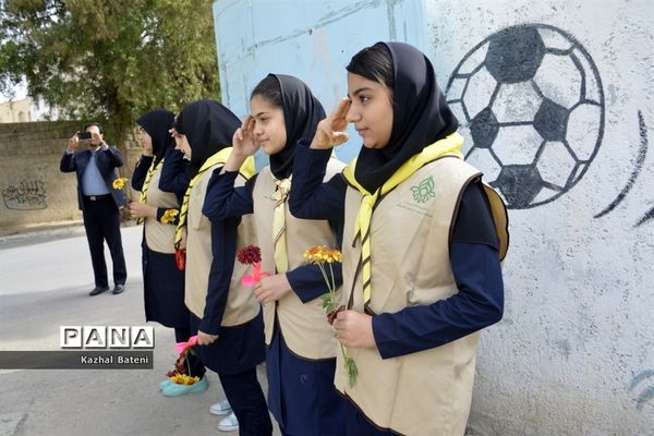 جشن نیکوکاری در مدرسه زینبیه بوشهر