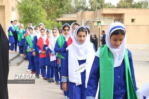 جشن نیکوکاری در مدرسه زینبیه بوشهر