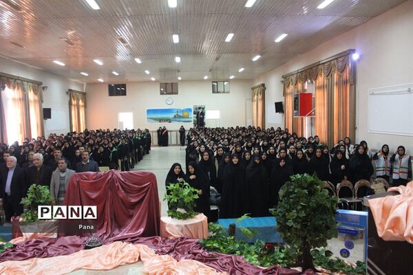 مراسم جشن نیکوکاری در مدرسه شاهد مهدیه تبریز