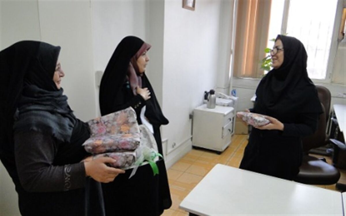 تجلیل از بانوان همکار اداره به مناسبت ولادت حضرت فاطمه (س) و روز زن