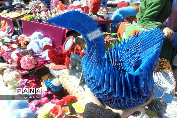 برپایی نمایشگاه و بازارچه کسب وکار دانش‌آموزی در زرین دشت