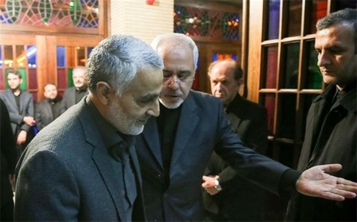 واکنش سردار سلیمانی به استعفای وزیر خارجه: تعمدی در حضور نداشتن ظریف در دیدار روحانی و اسد نبود
