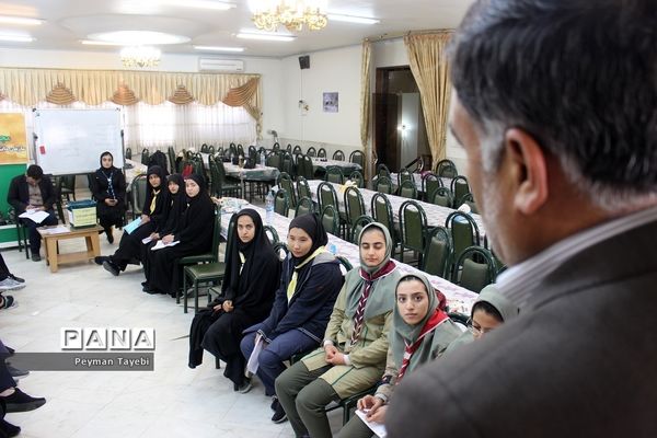 انتخابات مجامع پیشتازان دختر سازمان دانش‌آموزی استان سمنان