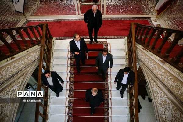 دیدار رئیس مجلس شورای اسلامی با نخست وزیر ارمنستان