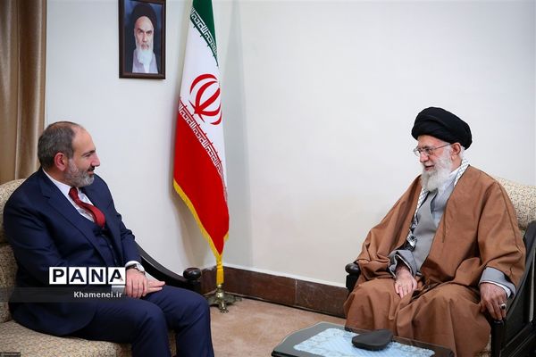 دیدار نخست وزیر ارمنستان با مقام معظم رهبری
