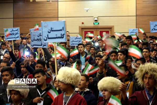 مراسم افتتاحیه جشن تکلیف دانش‌آموزان مکلف پسر عشایر کشور