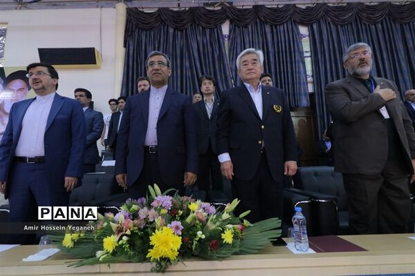 افتاحیه سومین دوره مسابقات جام ریاست فدراسیون جهانی تکواندو  در جزیره کیش