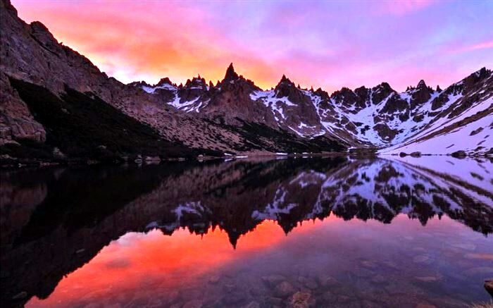غروب زیبای آرژانتین در عکس روز نشنال جئوگرافیک