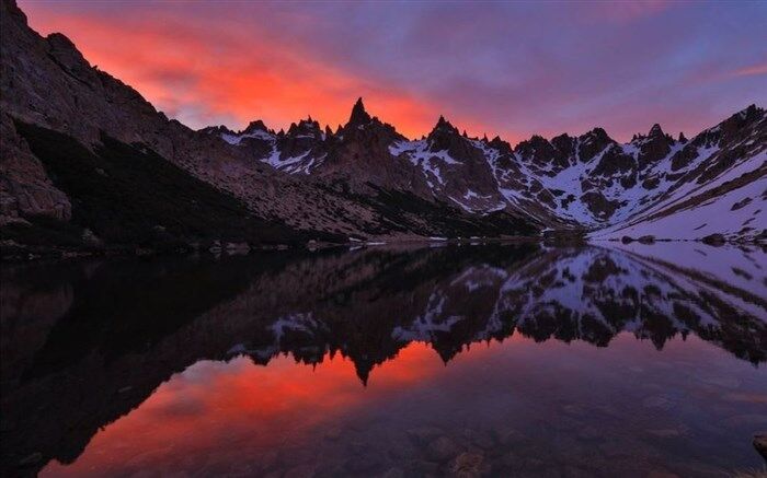 غروب زیبای آرژانتین در عکس روز نشنال جئوگرافیک