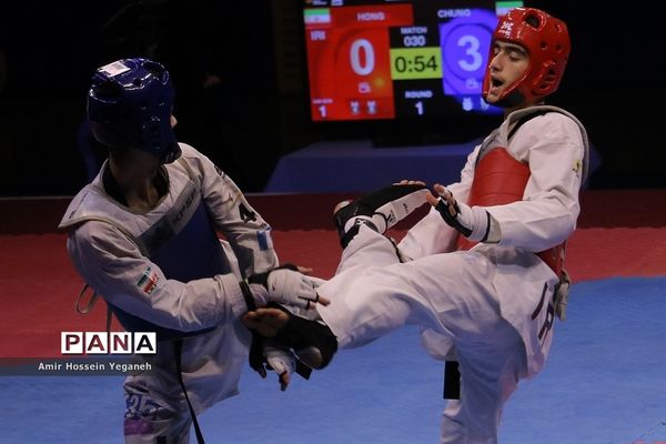 دومین شب از سومین دوره مسابقات جام ریاست فدراسیون جهانی تکواندو در جزیره کیش