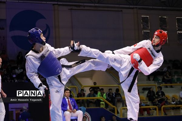 دومین شب از سومین دوره مسابقات جام ریاست فدراسیون جهانی تکواندو در جزیره کیش