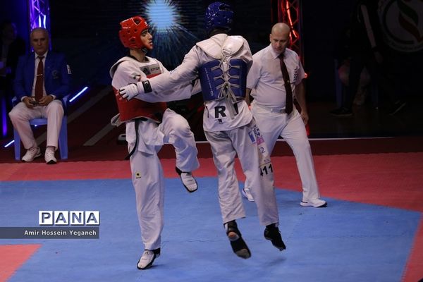 دومین شب از سومین دوره مسابقات جام ریاست فدراسیون جهانی تکواندو در جزیره کیش