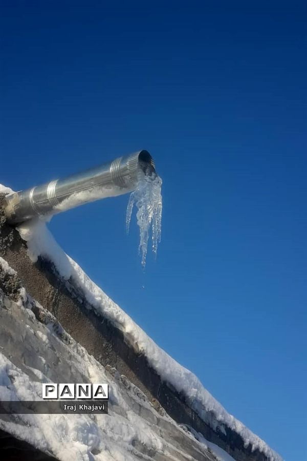 روستای سررگ از توابع شهرستان دهدز در خوزستان سپید پوش شد
