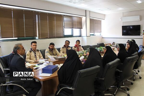 اعطای ابلاغ دبیران مجامع اعضاء و مربیان تشکیلات پیشتازان استان فارس