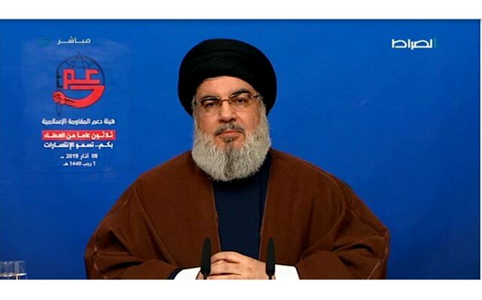 سید حسن نصرالله: به دلیل اینکه شکستشان داده‌ایم ما را در فهرست تروریسم قرار می‌دهند