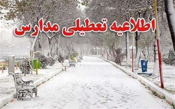 بارش برف و برودت هوا باعث تعطیلی شماری از مدارس کردستان شد