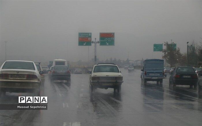 بارش برف و باران در ۱۲ استان