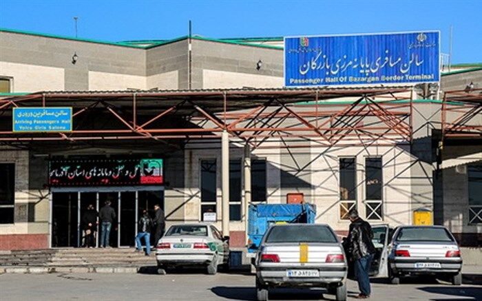 خروج ایرانی ها از مرز بازرگان 46 درصد کاهش یافت