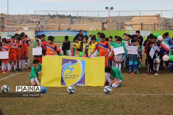 افتتاحیه اولین جشنواره بزرگ فوتبال پایه دانش‌آموزان و آکادمی فوتبال ارومیه