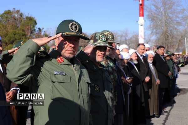 استقبال از شهید گمنام در فرودگاه ارومیه