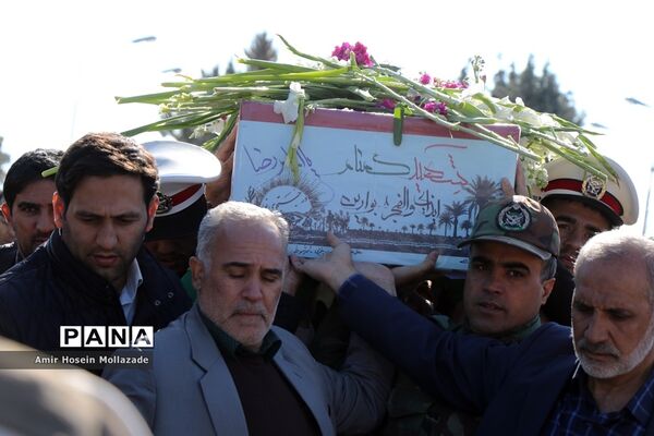 استقبال از شهید گمنام در فرودگاه ارومیه