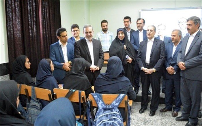 بازدید از کلاس های  تقویت بنیه علمی در روستای اَخند