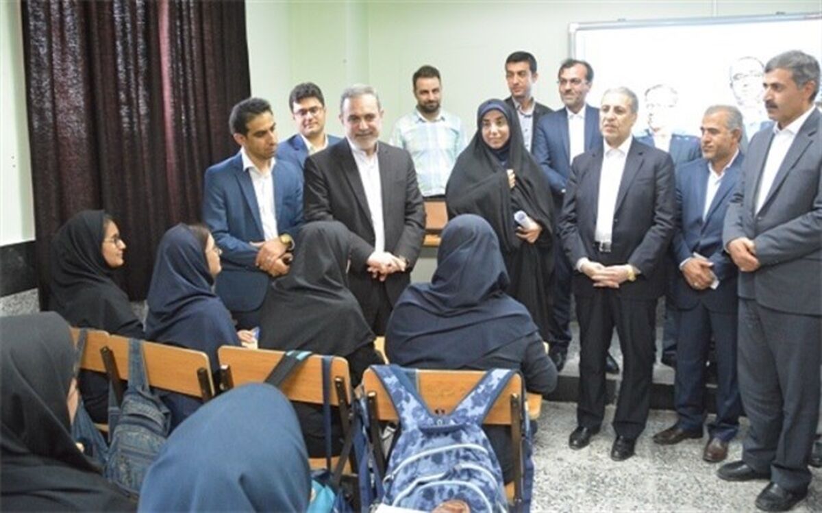بازدید از کلاس های  تقویت بنیه علمی در روستای اَخند